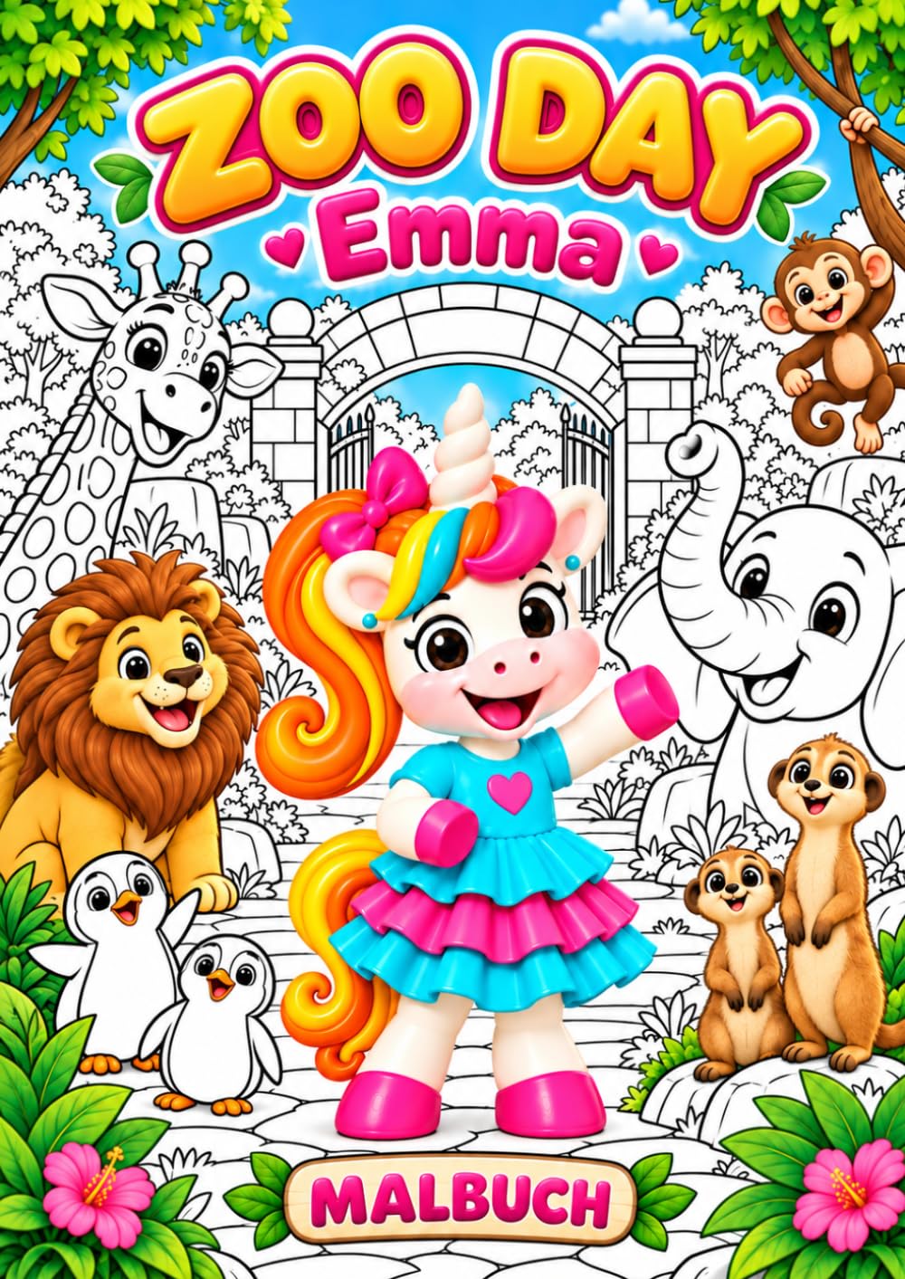 Buchcover Emma – Zoo Day